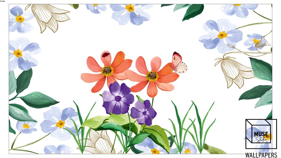 PAINEL FLORAL PAINEL MUSE WALLPAPERS FL_28