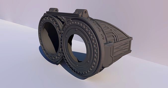 Steampunk GOGGLES - 3D Printing STL - Cosplay - Halloween | 3D