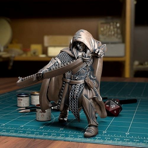 Elf Archer 03 - Presupported | 3D