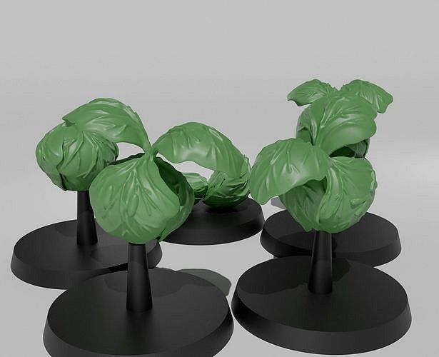 28mm - Cabbages Miniature Set - Konosuba | 3D