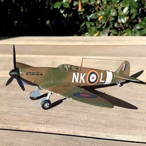 SUPERMARINE SPITFIRE MkI - SCALE 1 48 - 3dPRINTABLE ASSEMBLY KIT | 3D
