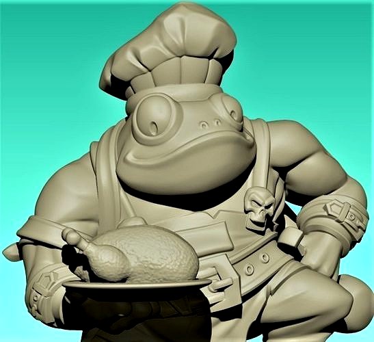 Toad cook | 3D