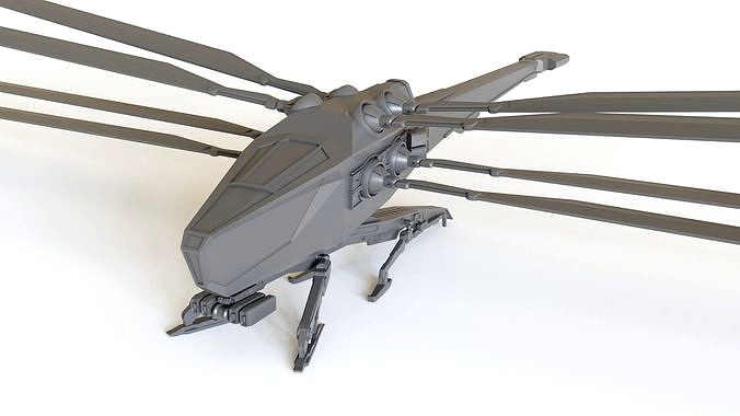 Dune Ornithopter | 3D
