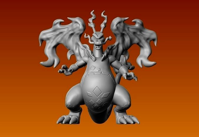 Gigantamax Charizard  - 3D print model | 3D