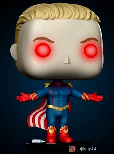 Homelander Funko Pop | 3D