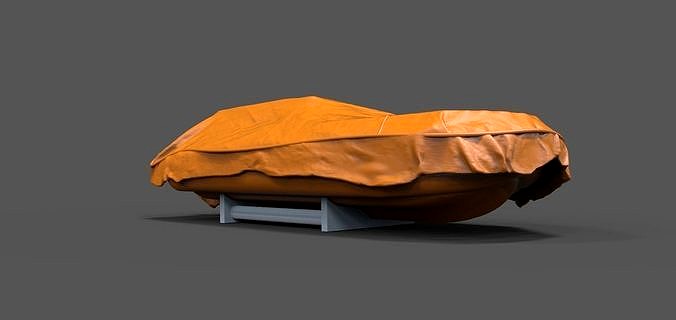 Lifeboat covered | 3D