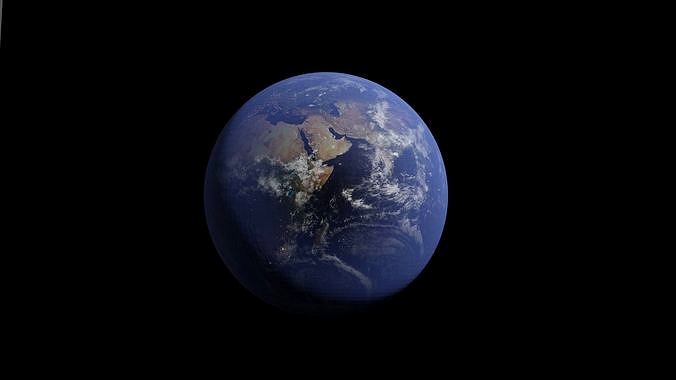 Earth 3d model