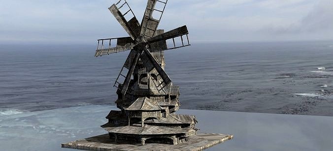 Horror Warlock Themed Windmill