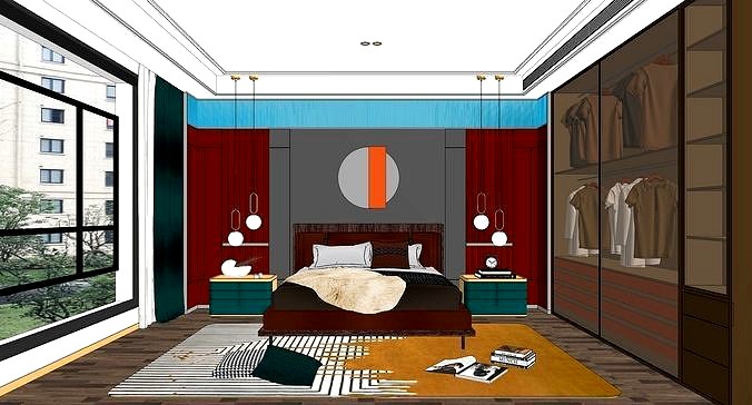Modern Bedroom  Modern