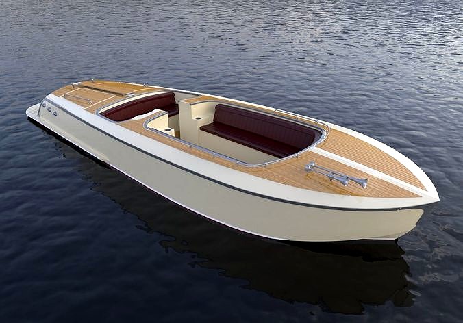 Complated Classical Tender Boat