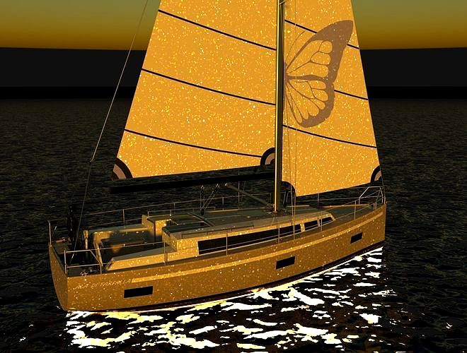Deck Saloon Sloop Sailboat