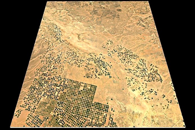 NEOM city topography Saudi Arabia - tile n30 e38