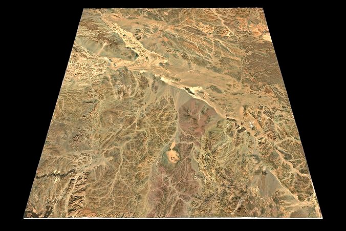 NEOM city topography Saudi Arabia - tile n25 e38