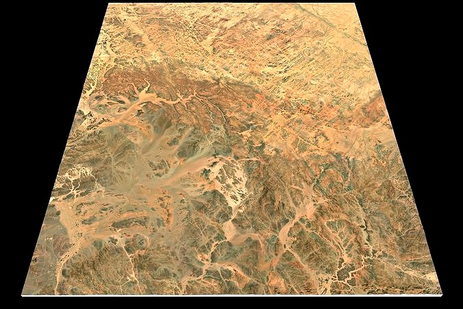 NEOM city topography Saudi Arabia - tile n26 e38