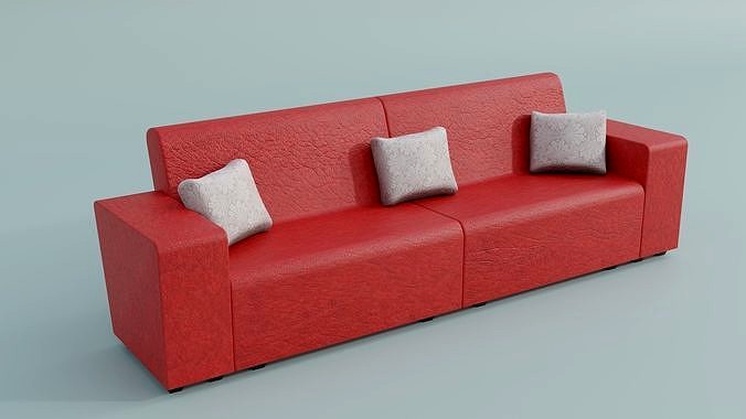 Red Family Couch