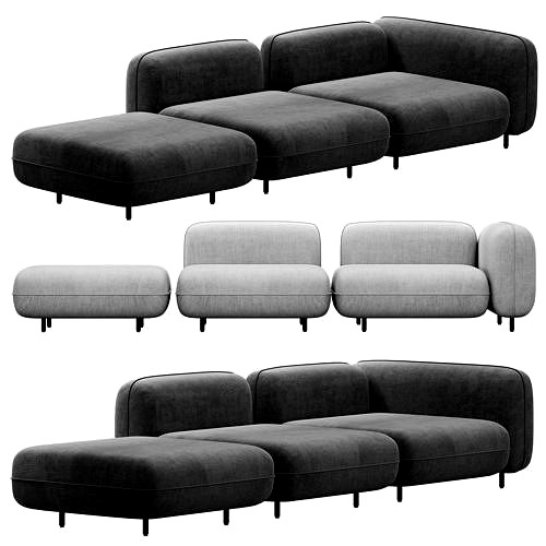 Delavega modular sofa dp1 d2 dp4