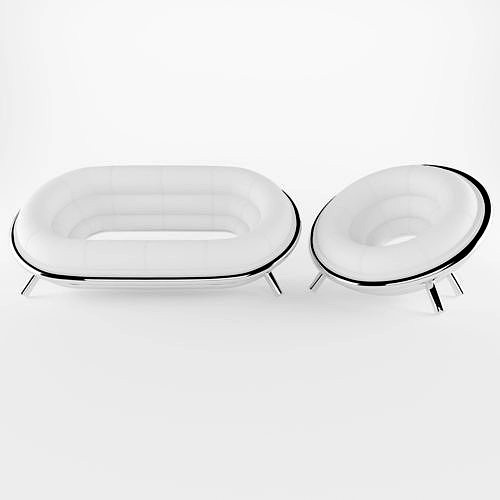 Model001 Sofa 3D model