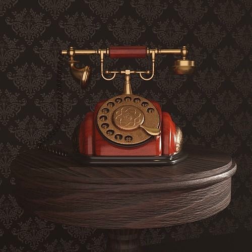 Old telephone