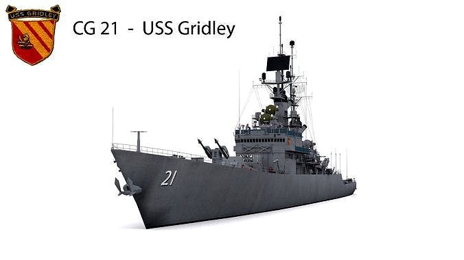 CG 21 - USS Gridley