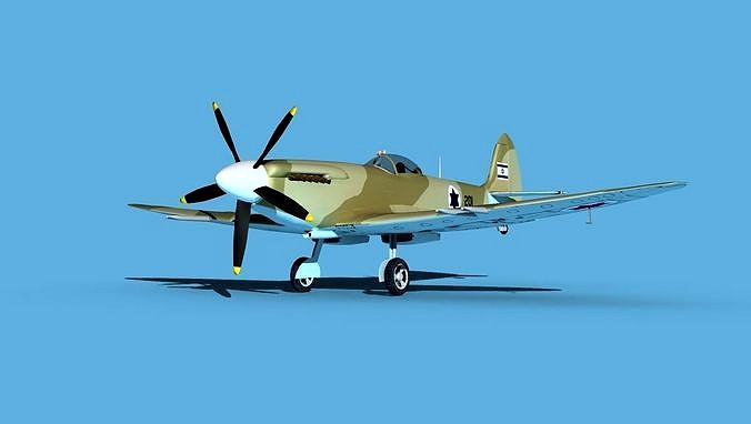 Supermarine Spitfire Mk XXII V09 Isreali