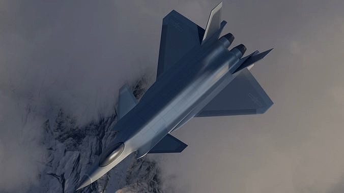 J20 5TH GEN FIGHTER JET PLUS LOW POLY