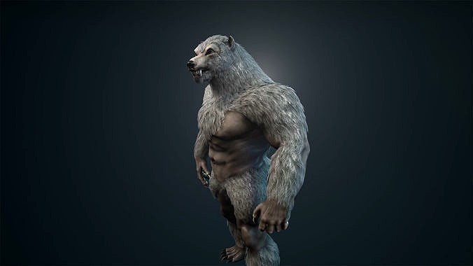 Humanoid bear