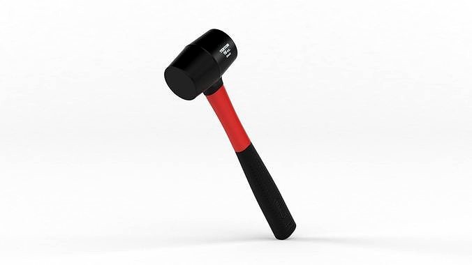 Fiberglass Handle Rubber Mallet