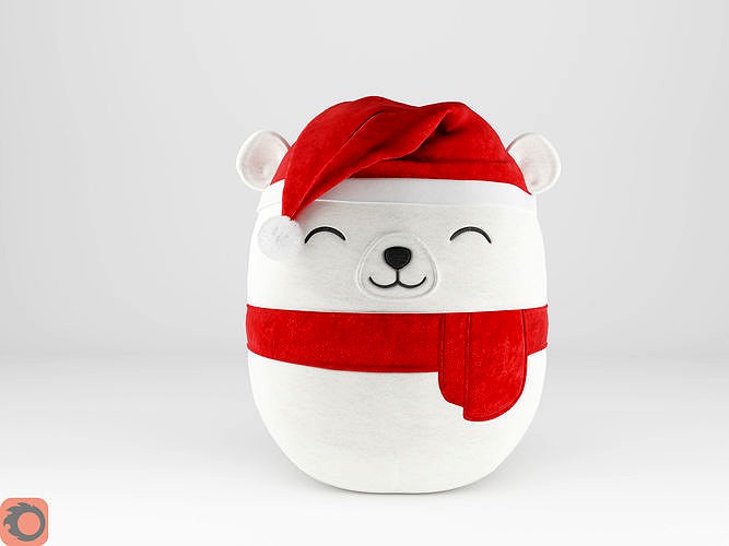 Winter Holidays Bear Plush Toy