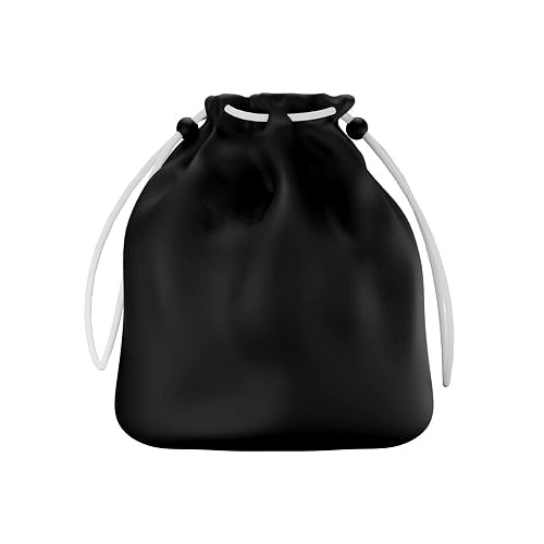 Drawstring Sack Bag Black