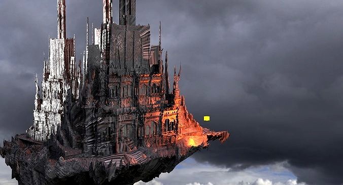 Hellgate Flying City kit bash 1