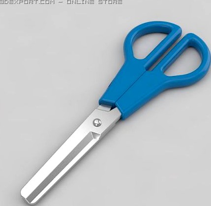 Small scissors 3D Model