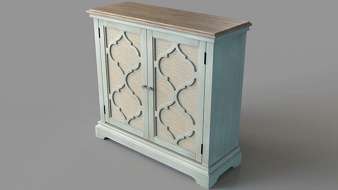 Sophie 2-Door Cabinet Sea Grey