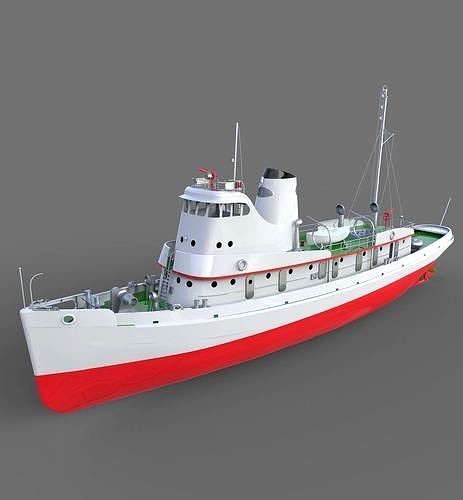 Classical Trawler Vessel
