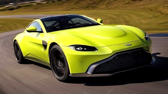 Aston Martin Vantage screen model