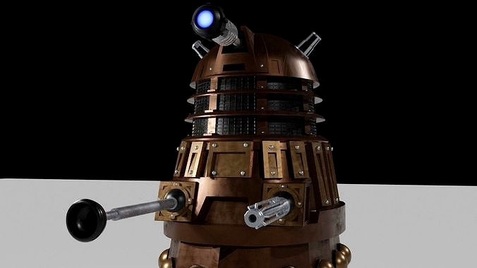 Time War Dalek -  3D Model