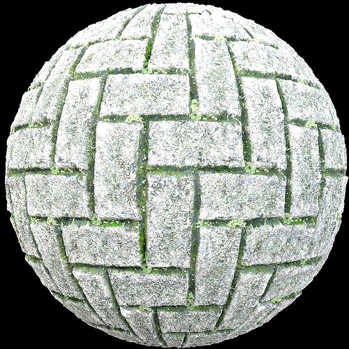 Heringbone Mossy pavers texture Floo