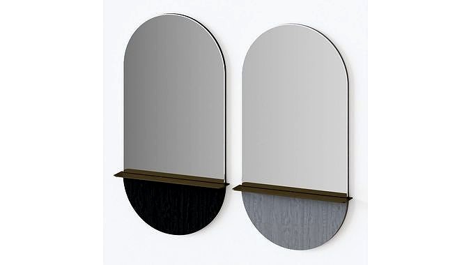 Oval Wall Mirror by Clear Home Design