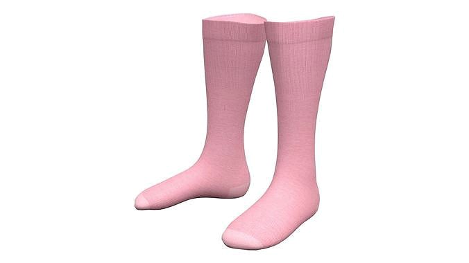 Flat Mid Calf Socks