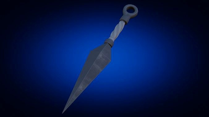 Japanese Kunai 01 Grey