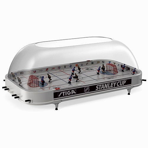 Stiga Stanley Cup Table Hockey with Game Stand Dome Rigged