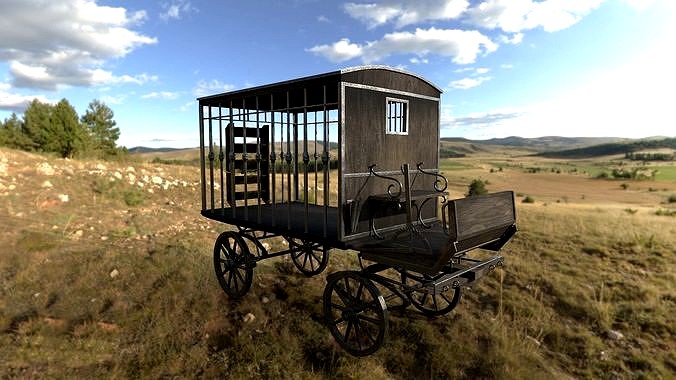 Realistic Medieval Prisoner Carriage