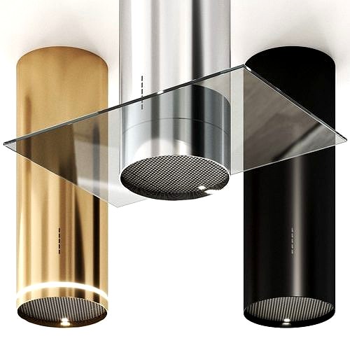 Extract POLAR cooker hood with integrated lighting by Falmec