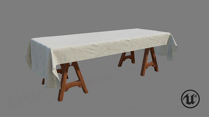 Medieval Trestle Table