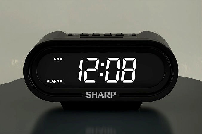 Digital alarm clock