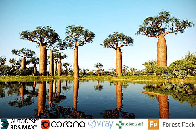 African plants - Include GrowFX and Mesh file