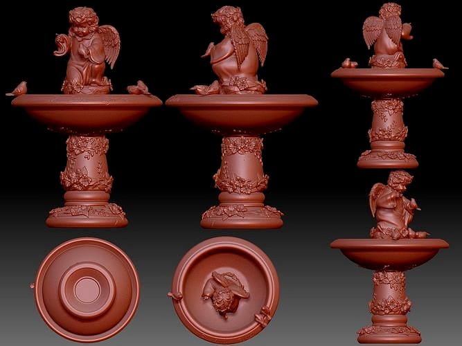 Garden sculpture 3D model