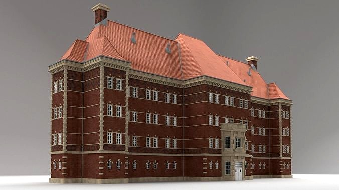 Modular Historicism tenement house  public utility building