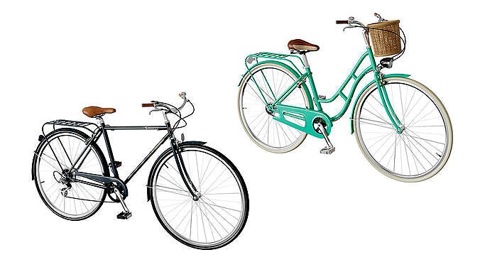 Retro Bicycles BLENDER 3D Model Cycles