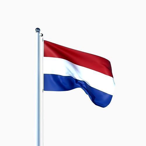 Animated Flag of Netherlands