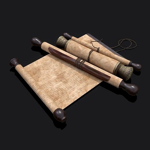 Medieval Elegant Scrolls